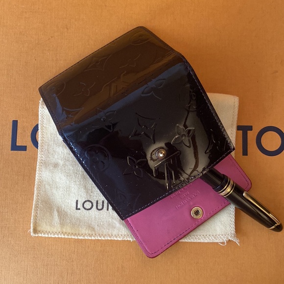 SOLD Authentic Louis Vuitton Ludlow Wallet Vernis Compact - Picture 4 of 13